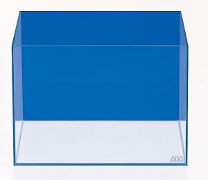 Aqua Screen Normal 60-ＰВlue (61ｘ37)-Экран из винилового полотна, предназначенный для нанесения на заднее стекло аквариума Cube Garden