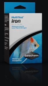 Seachem Multi-test Iron / Тест на содержание железа в морском и пресноводном аквариумах